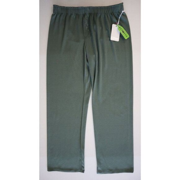 P.J. Salvage RZRLP Women's Sz Small Sage Green Jersey Pajama Lounge Pants - Picture 1 of 8